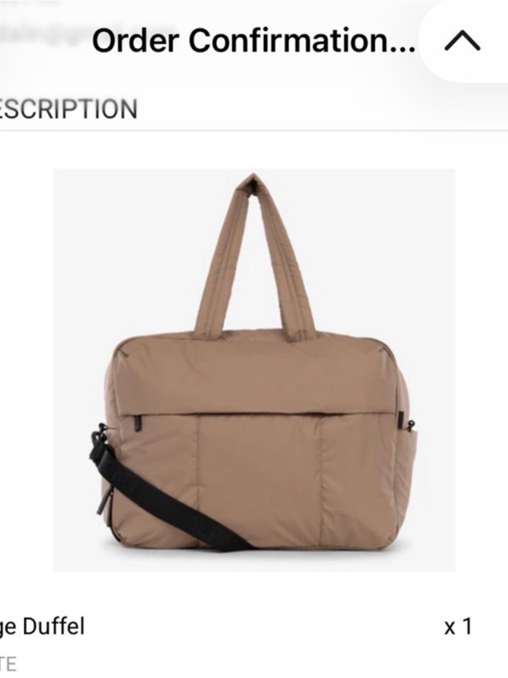 NWOT Calpak Luca Duffle - Picture 6 of 8